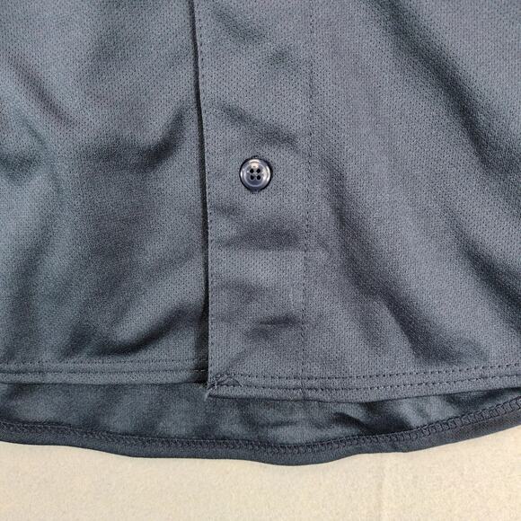 NWT Ford Motor Company Navy Button Up Baseball Style Shirt Men's M Short Sleeve - Picture 10 of 10